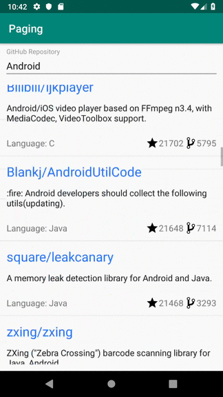 android paging