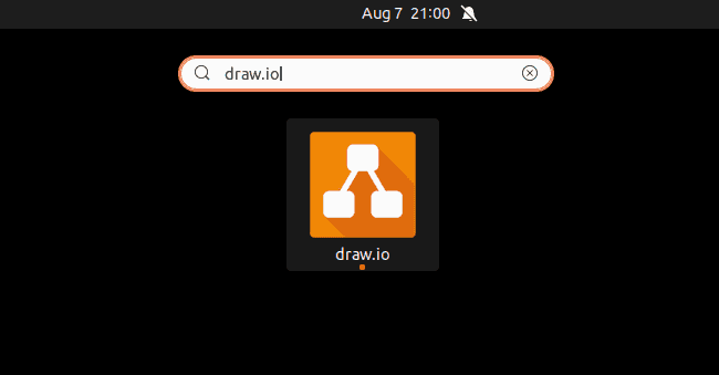 run draw.io in Ubuntu